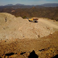 Portable Crusher at Nicho Norte
